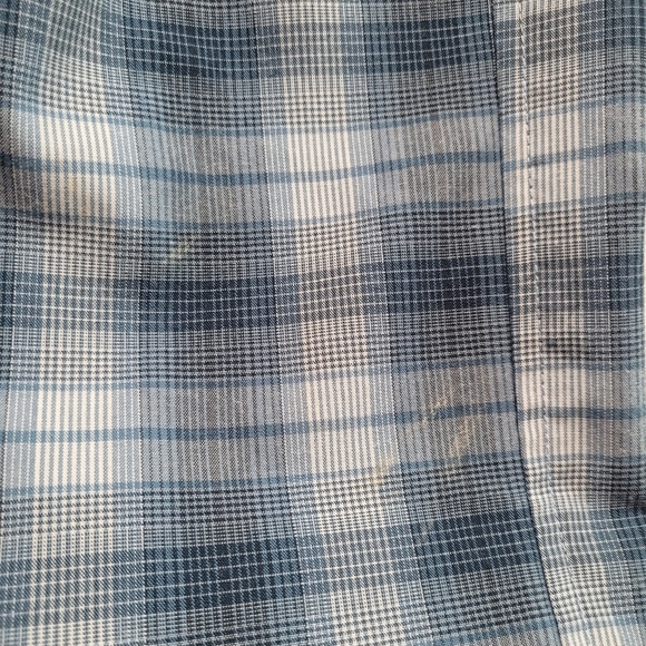 Eddie Bauer Men's Plaid Short Sleeve Button Up Shirt Lot Of 2 Size XL Tall - Picture 11 of 15